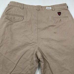 VTG Y2K Polo Golf Ralph Lauren Pleated Baggy Pants Men Actual 37x32 Khaki Chino